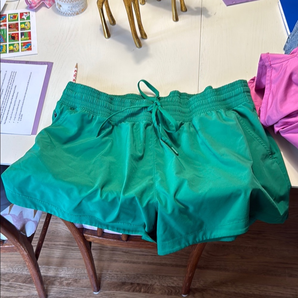 Green Women's Shorts